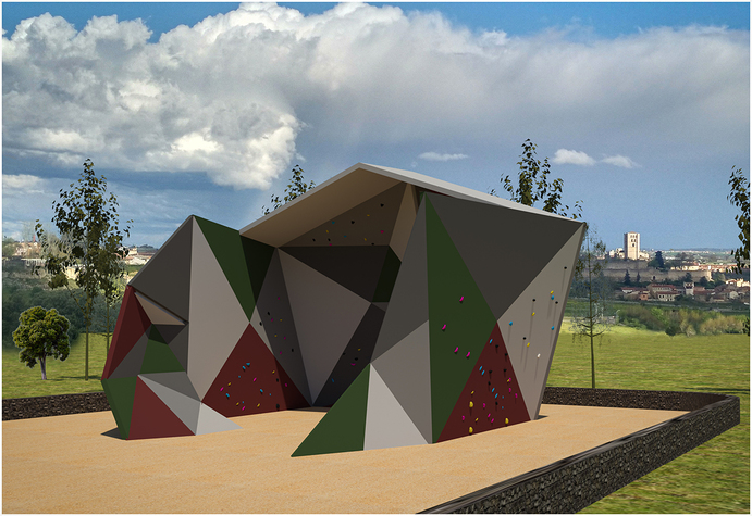 Diseño rocódromo